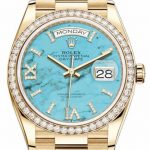 UK Precious Replica Rolex Day Date 128238 Watches With Calaite Dials