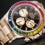 UK Swiss Luxury Replica Rolex Oyster Perpetual Cosmograph Daytona Rainbow Ref. 116595RBOW