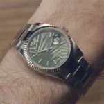 UK Swiss Fake Rolex Datejust 126200-0020 Green Palm