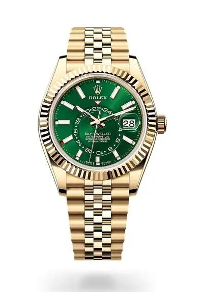 The Latest In Luxury: Swiss AAA Replica Rolex Daytona And Sky-Dweller Watches UK With Green Dials