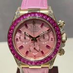 Only 10 Exist: The £700k UK Perfect Replica Rolex Daytona “Barbie” Watches Spotted On Messi And Wahlberg That’s Taken Over The A-List